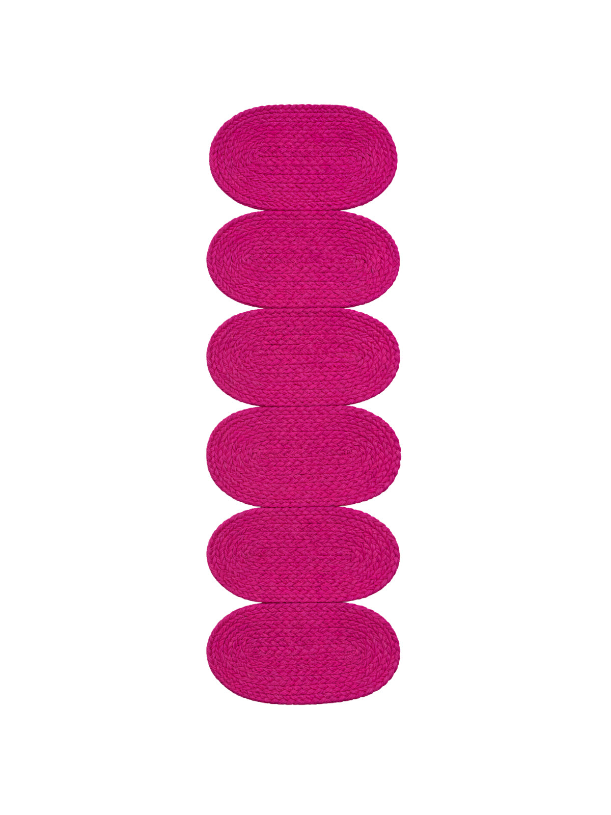 Camino Tejido Ovalos Magenta