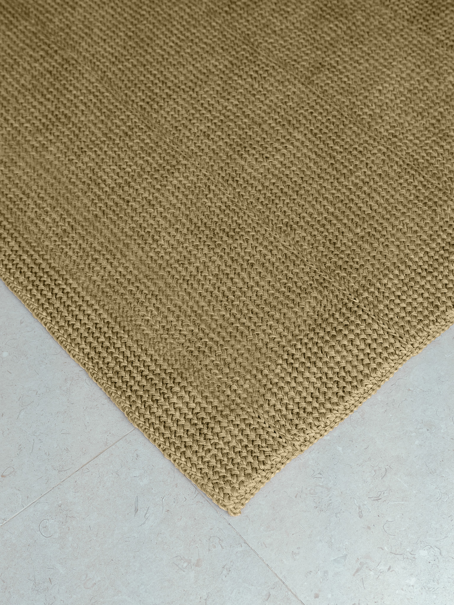 Alfombra Neutral Verde Seco