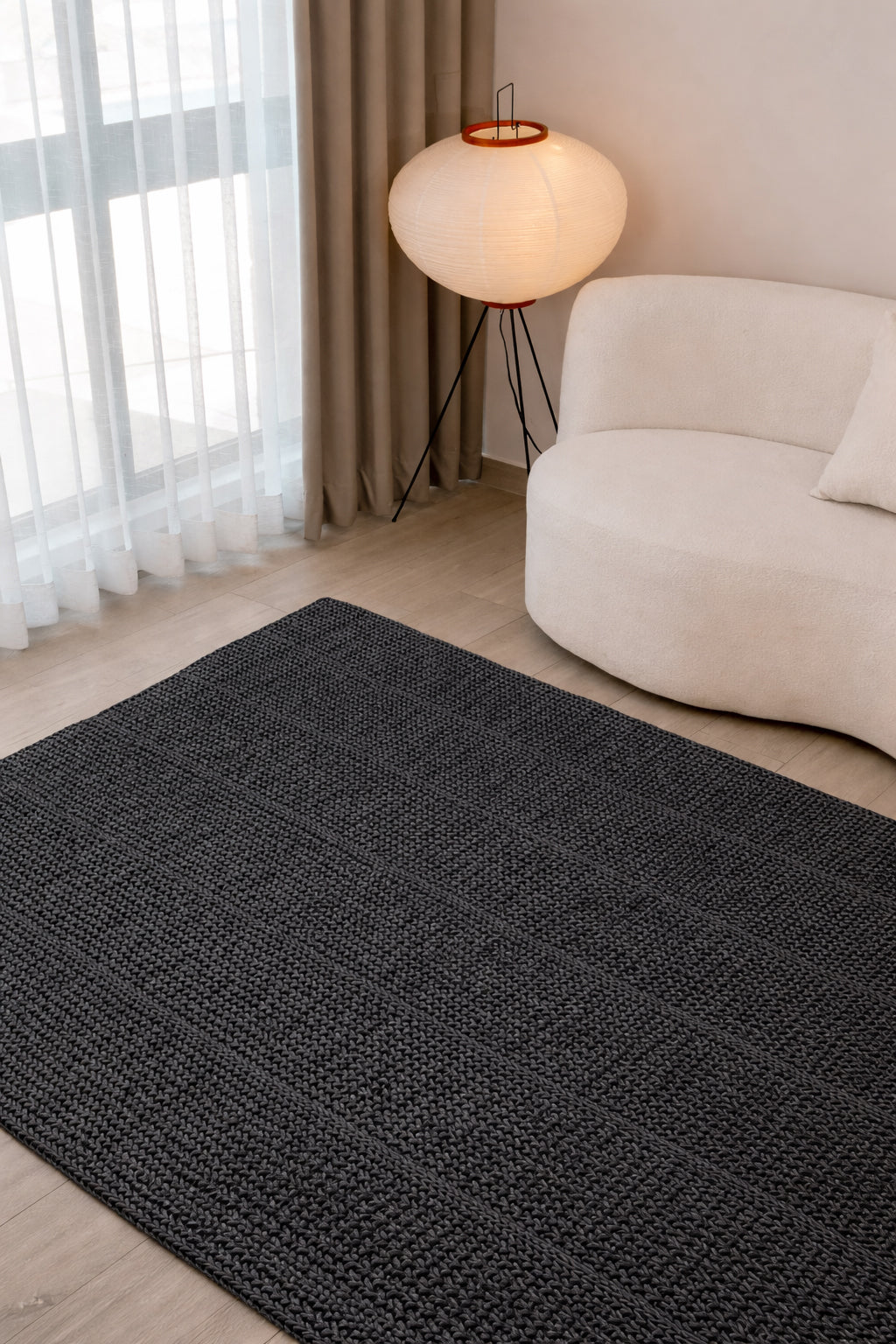 Alfombra Neutral Negra