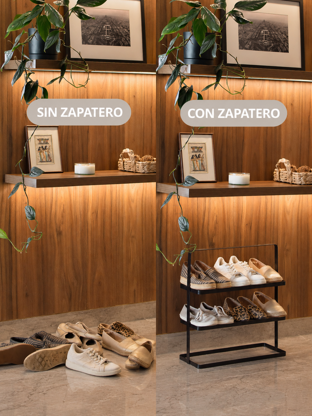 Zapatero Metálico
