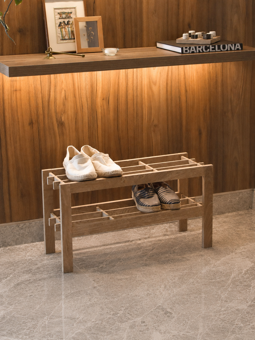 Zapatero Madera Mediano