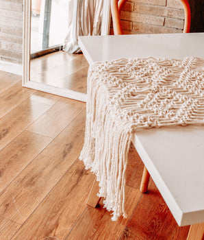Camino de Mesa en Macramé