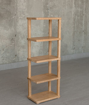 Zapatero Vertical En Madera.