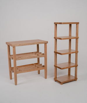 Set x2 Zapatero en Madera