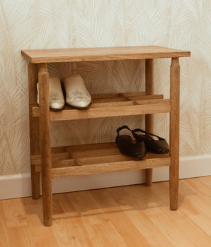 Zapatera en Madera de Roble