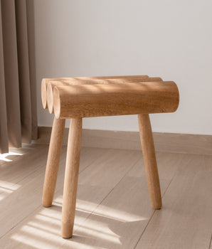 Butaco Madera Troncos