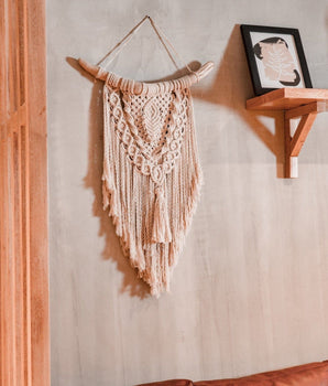 Tapiz en Macramé Shalom