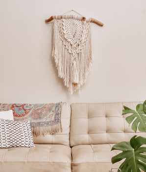 Tapiz en Macramé Shalom
